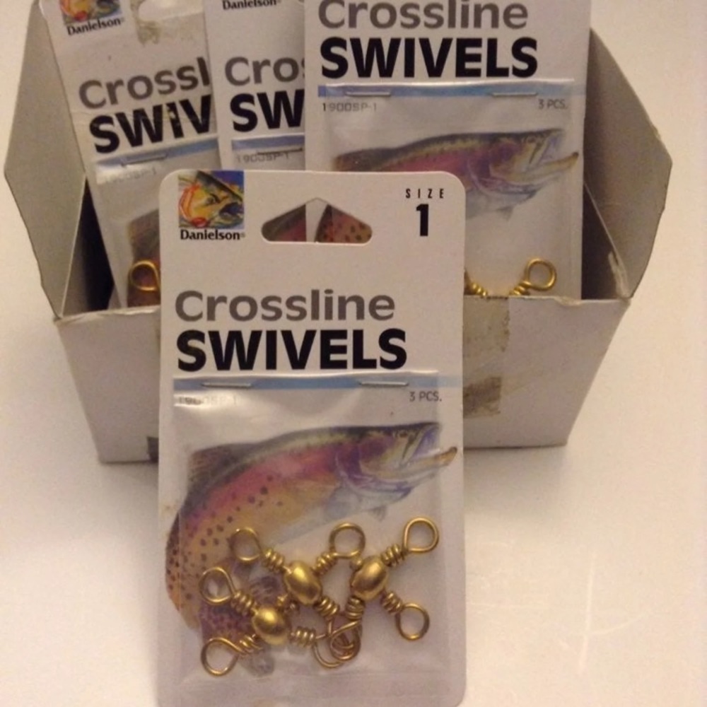 Danielson Crossline Swivels Size 1 12 Pack